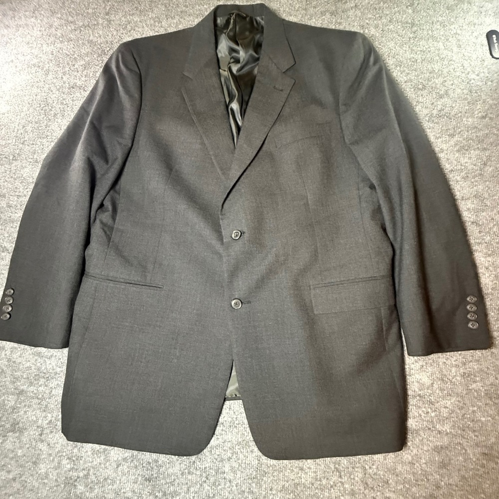 Austin Reed London‎ England Dillard's Wool Blazer Jacket Tailored USA 48L